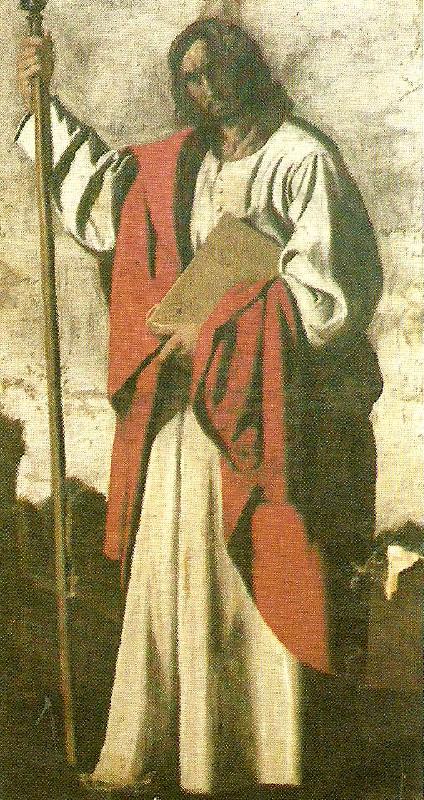 Francisco de Zurbaran st. thomas. oil painting image